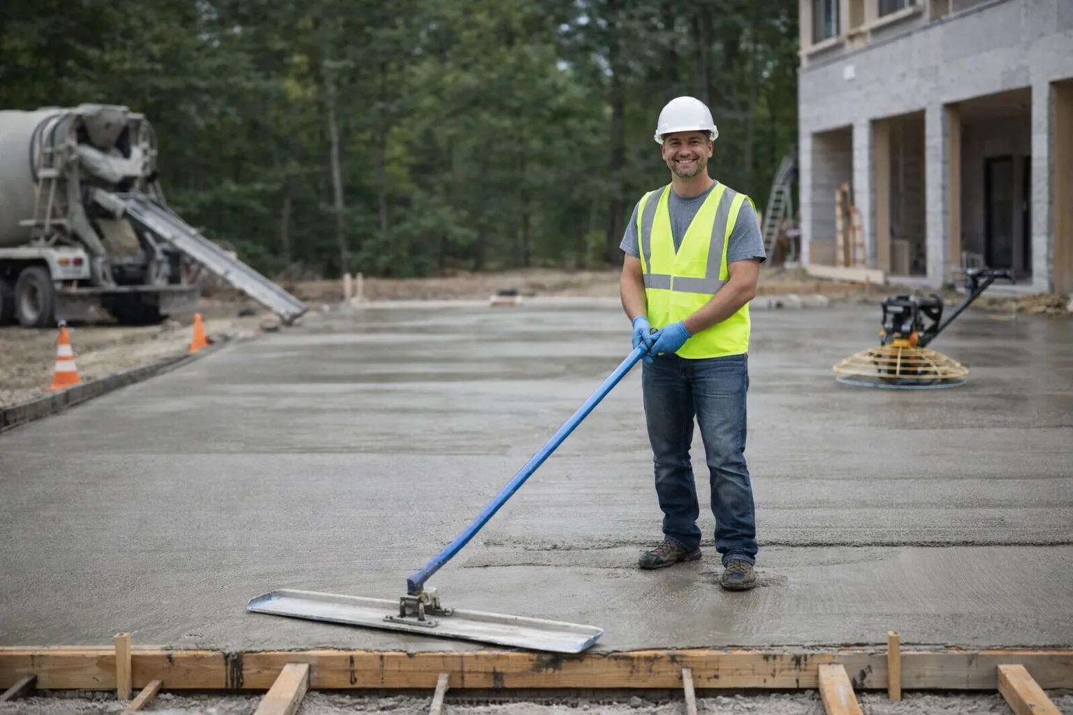 Concreting tasks